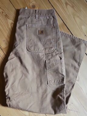 Carhartt Brown Men's Cargo Work Pants